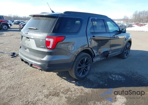 2019 Ford Explorer Xlt из США, поврежденный, VIN 1FM5K8D82KGA37894